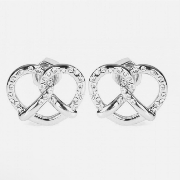 Marc By Marc Jacobs Jewelry - SOLD NWT Elegant Silver Pretzel Knot Earrings